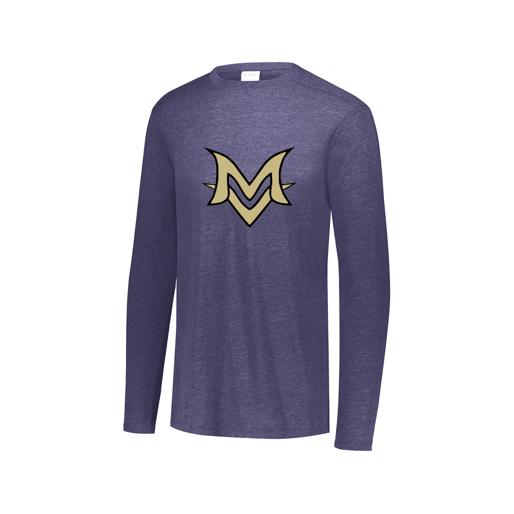 Decker Men's Tri-Blend T-Shirt - Long Sleeve