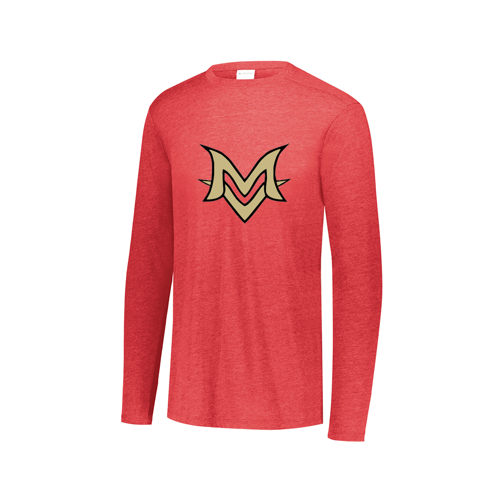 Decker Men's Tri-Blend T-Shirt - Long Sleeve