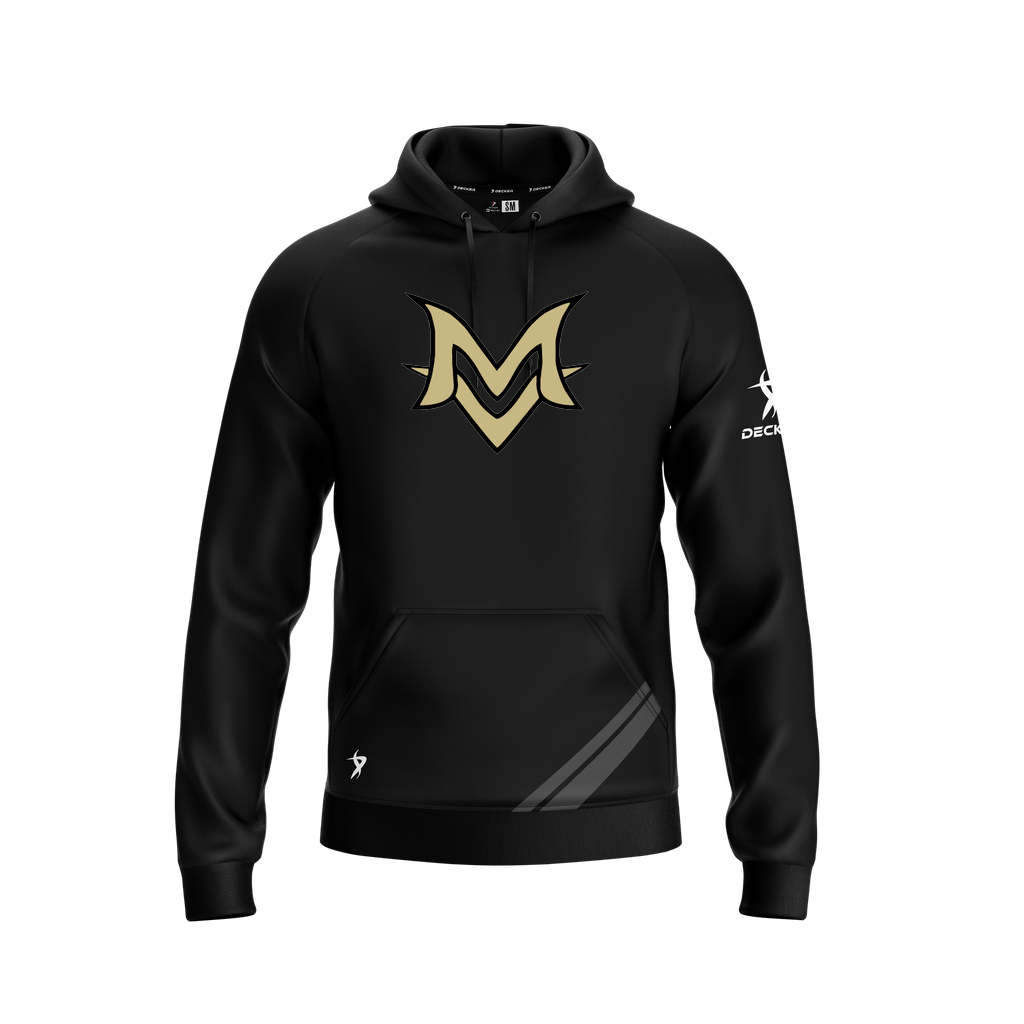 [FOLHSMBK-YXS-LOGO1] Decker Summit Hoodie (Black, Youth XS, Logo 1)