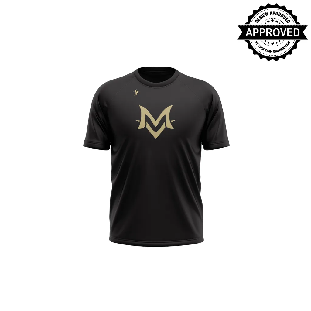 Marauder Baseball Club - Black Short Sleeve M Shirt