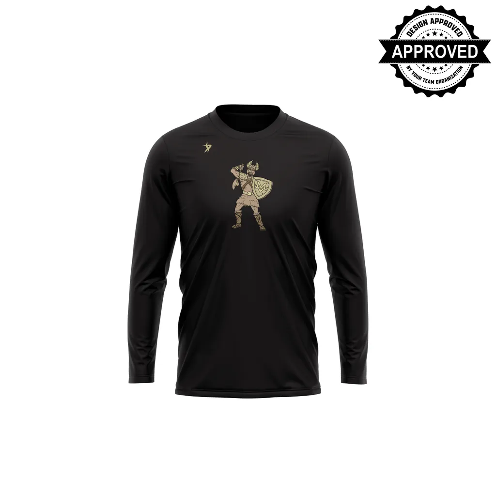 Marauder Baseball Club - Black Long Sleeve Marauder Shirt