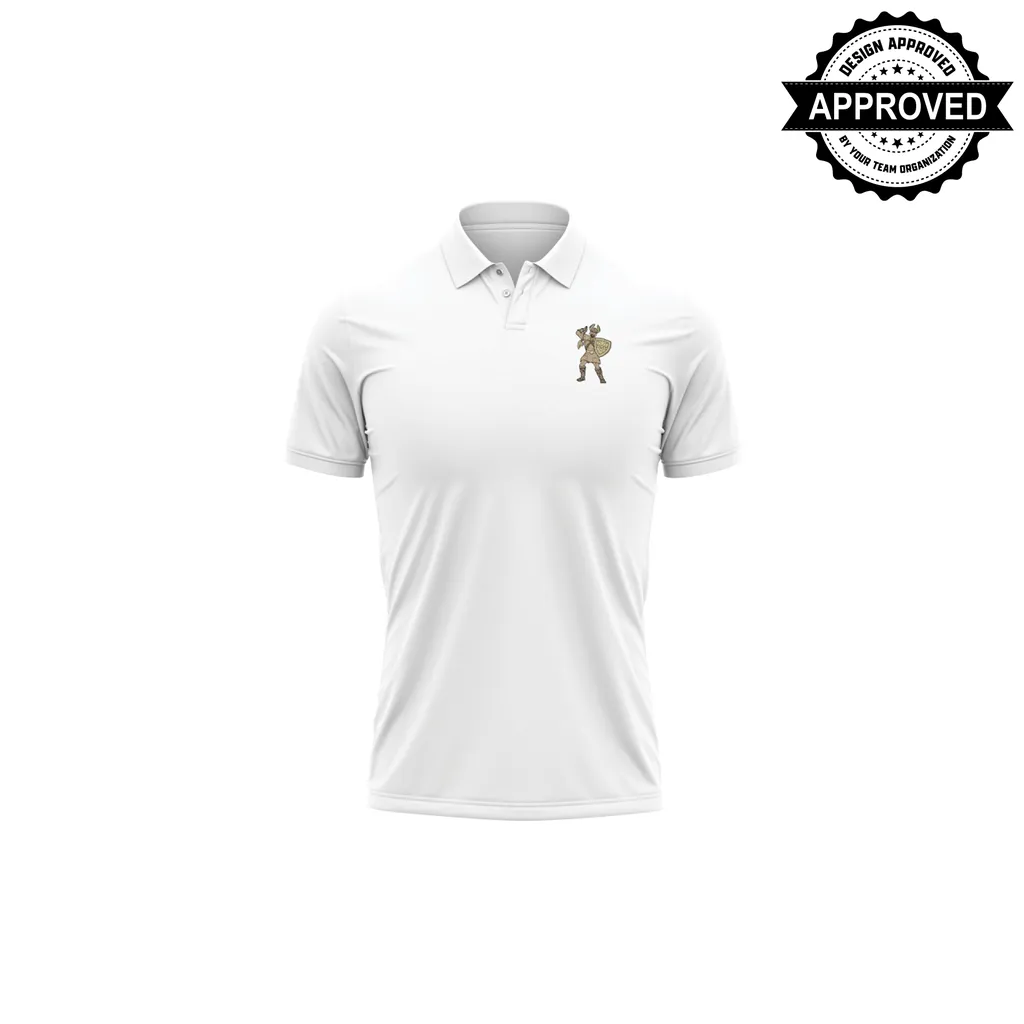Marauder Baseball Club - White Marauder Polo
