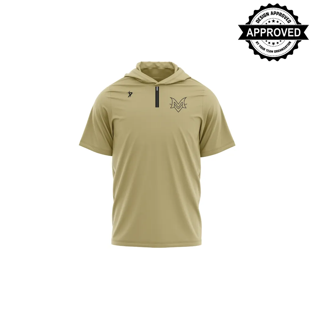 Marauder Baseball Club - Gold M Hooded 1/4 Zip