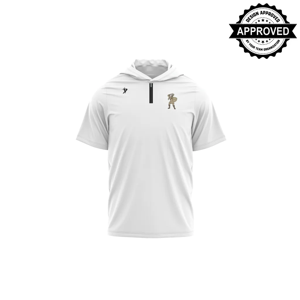 Marauder Baseball Club - White Marauder Hooded 1/4 Zip