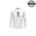Marauder Baseball Club - White Long Sleeve Marauder Shirt