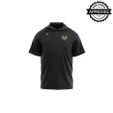 Marauder Baseball Club - Black M Hooded 1/4 Zip